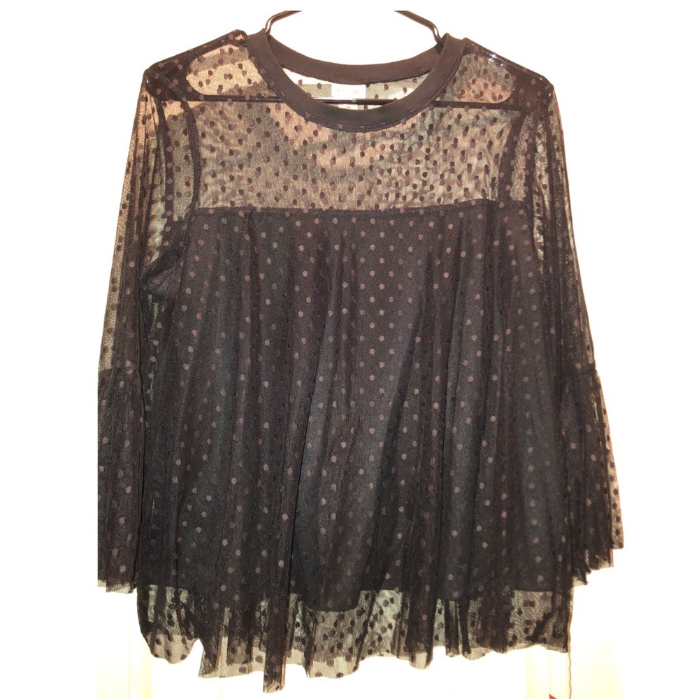 Black Lace Top